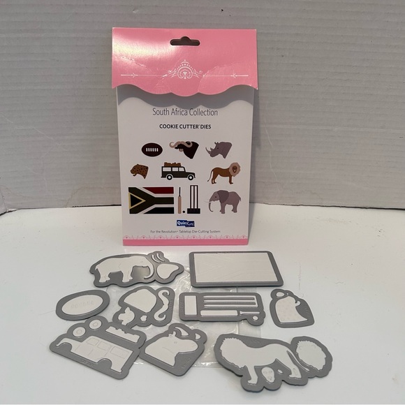 Quickutz 9-pc cookie cutter dies - SOUTH AFRICA Collection - Picture 2 of 5